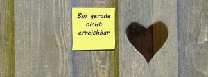 Bin gerade nicht erreichbar FB Banner