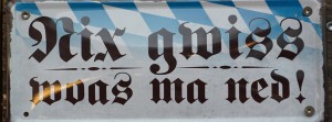 Nix gwiss woas ma ned FB-Banner Nix gwiss woas ma ned FB-Banner