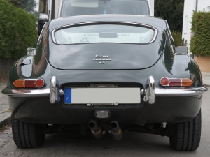 Jaguar E-Type Heck