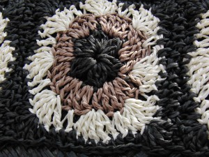 Korbgeflecht mit Muster