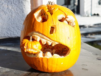  Helloween-Kürbisgesicht