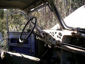 Letzte ruhe eines alten Transporters