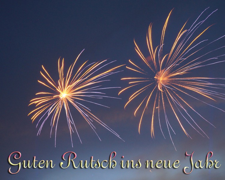  Guten Rutsch ins neue Jahr 2018