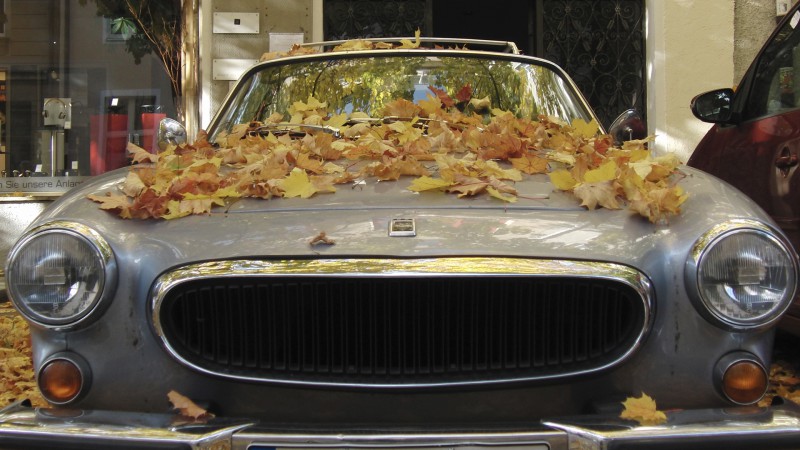 Frontansicht Volvo-Schneewitchensarg