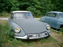 Verschrotteter Citroen DS